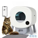 Cat Litter Box Self Cleaning Smart Cat Litter Box Toilet Robot APP Control 65L Large Automatic Cat Litter Box Self-cleaning - Image 3