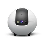 Mobile Intelligent Robot Camera 4MP Indoor Cam Battery-Operated Wireless Pet/Elderly/Baby APP Control Home Care Security Camera - Image 4