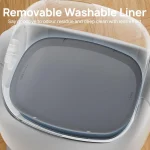 Self Cleaning Litter Box, Automatic Cat bedpan with Open-Top Design, APP Control, Dual Safety Sensors, Suitable for Multi-cat - Image 6