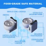 Pet Hydrogen Water Dispenser Large Capacity for Cats and Small Dogs - Image 3