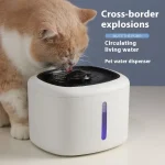 Automatic Pet Water Fountain with Filter Cat Dog Drinking Bowl Circulating Fresh Water Dispenser Quiet Pump