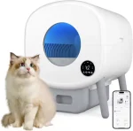 Cat Litter Box Self Cleaning Smart Cat Litter Box Toilet Robot APP Control 65L Large Automatic Cat Litter Box Self-cleaning - Image 2